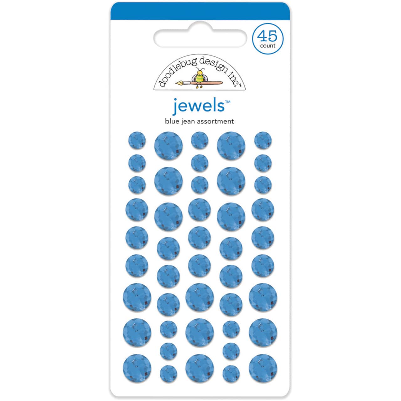 Doodlebug Design Inc.™ Jewels™ Adhesive Gems, 45ct.